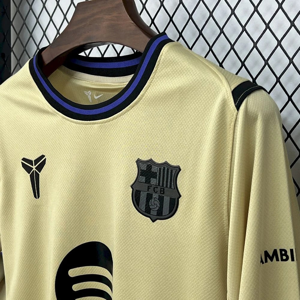 2025/2026 Long Sleeve Barcelona Away Football Shirt 1:1
