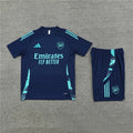 2024-2025 Arsenal Blue Short Sleeve Training Suit