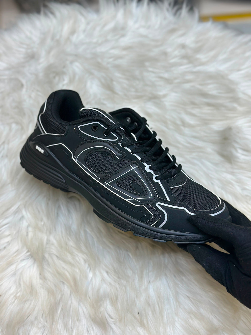Dior B30 Reflective All Black