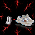 New Balance 9060 Cream/Blue