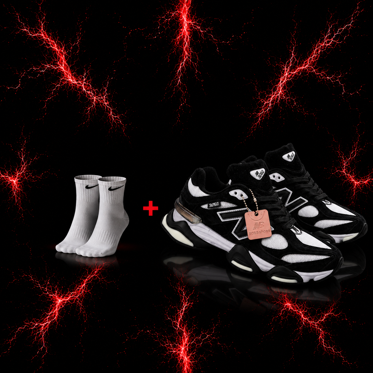 New Balance 9060 Black/White