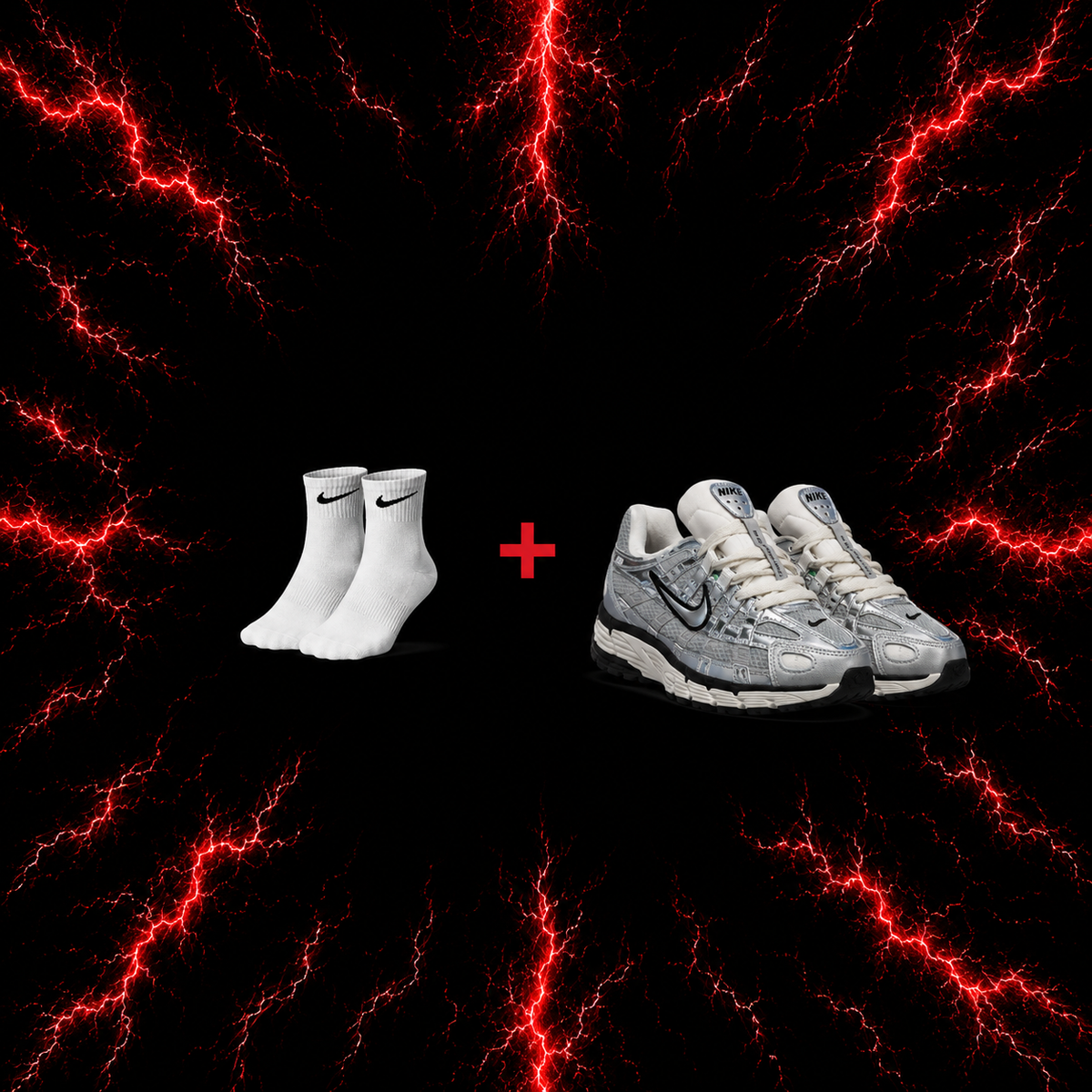 Nike P-6000 Silver/Grey
