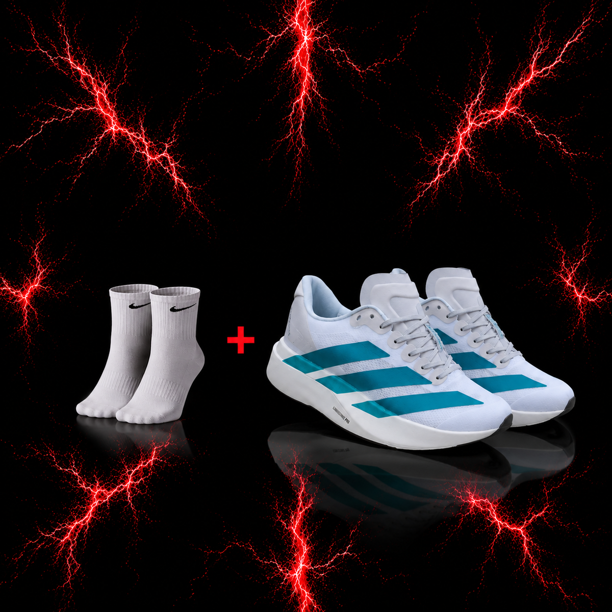 Adidas Adizero White/Blue