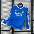 2025-2026 Real Madrid Third Player Version Long Sleeve Jersey