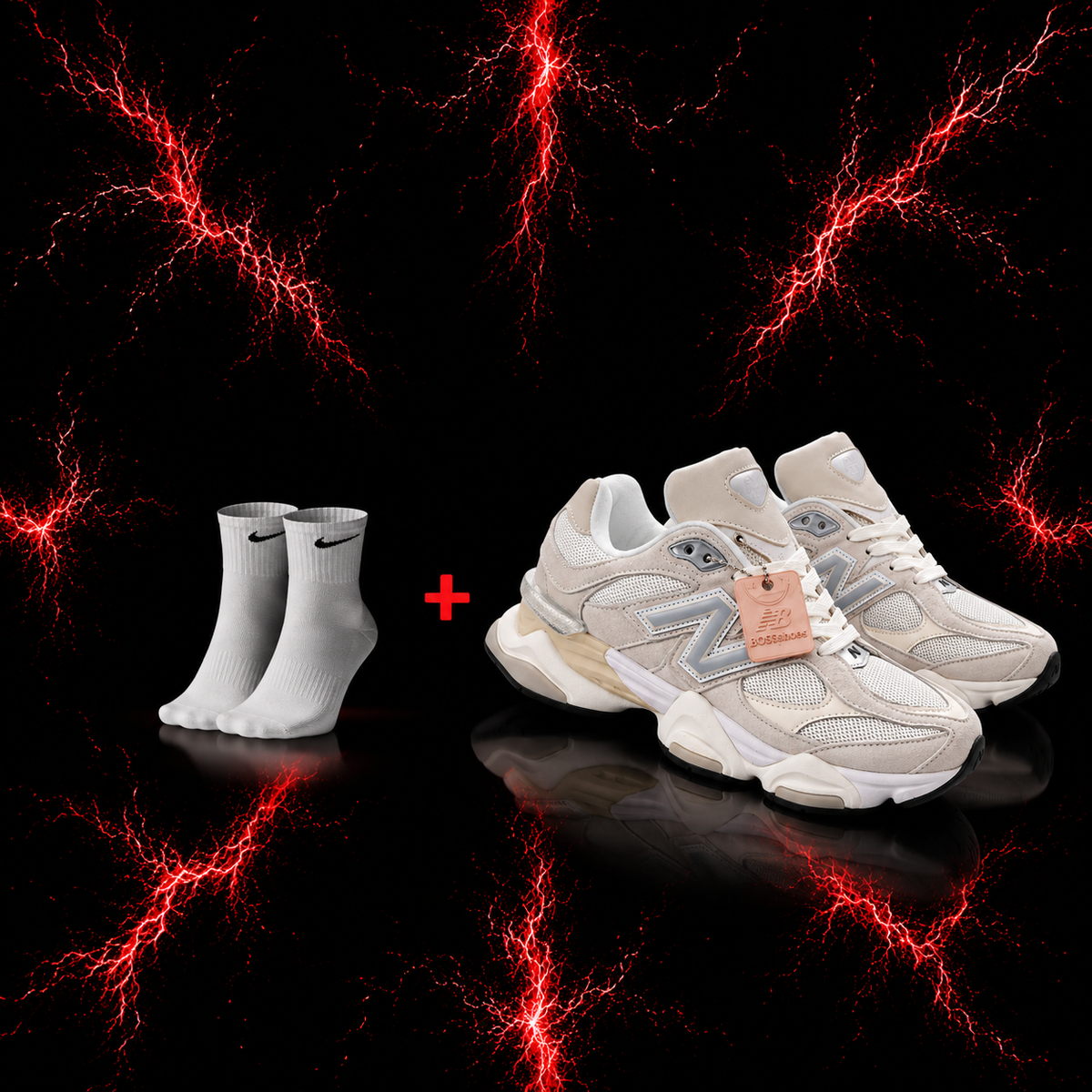 New Balance 9060 White/Cream