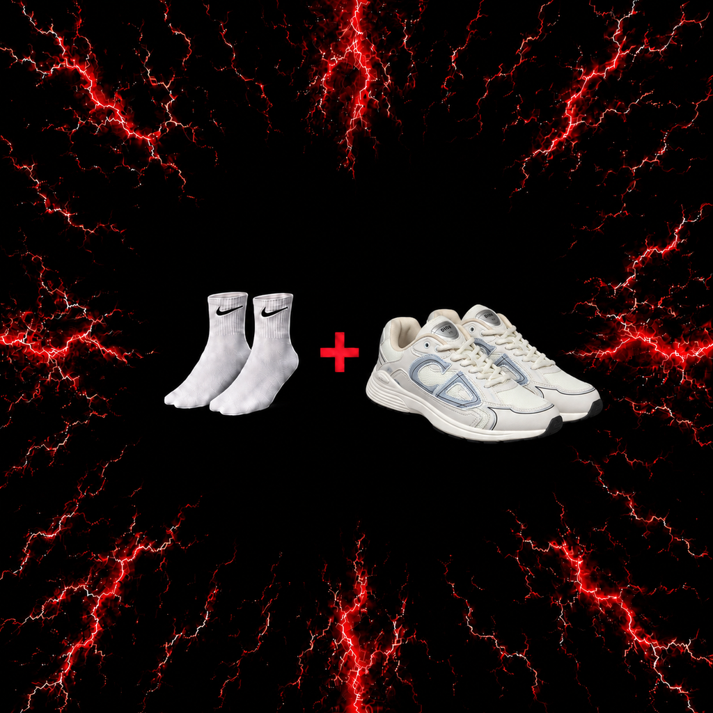 Dior B30 Reflective All White