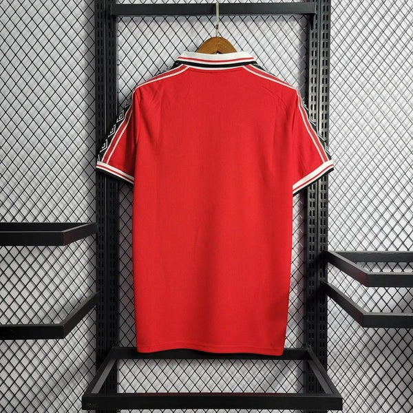 1998/1999 Retro Manchester United Home Football Shirt