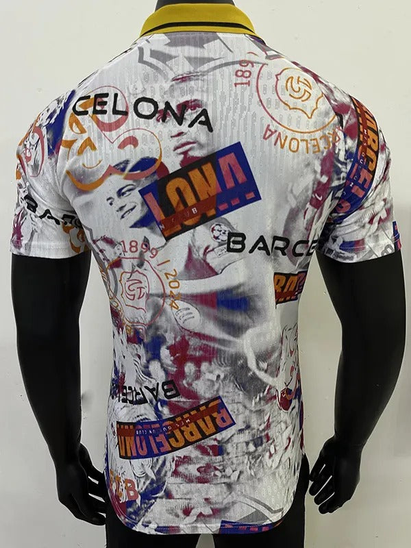 25/26 Barcelona 1899 Graffiti Edition Player Version Soccer Jersey