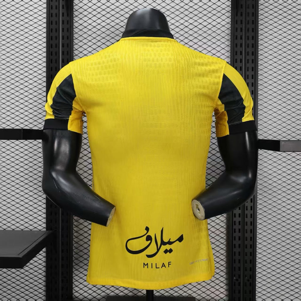 25-26 Al-Ittihad Home Soccer Jersey Player Version