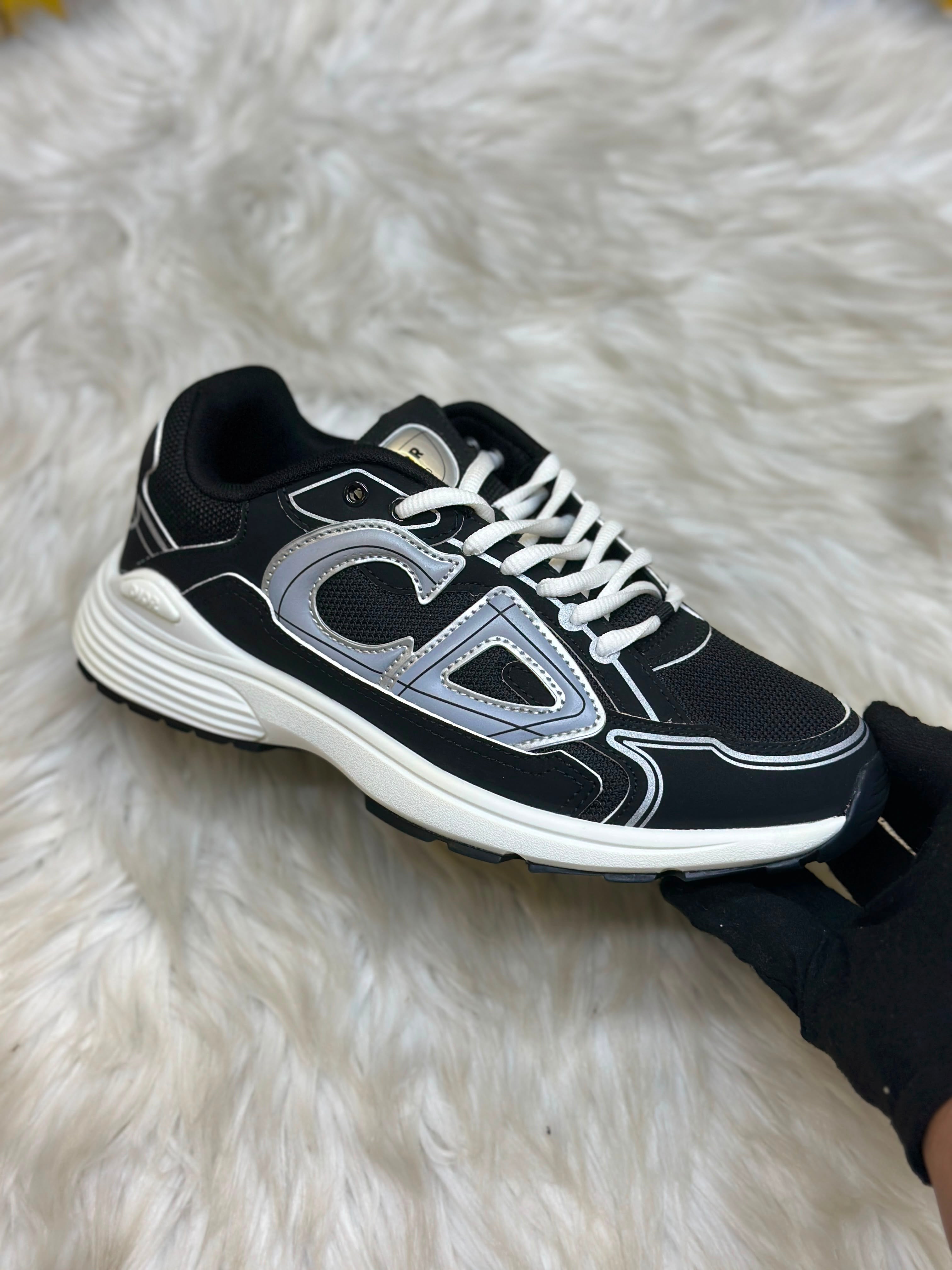 Dior B30 Reflective Black/White