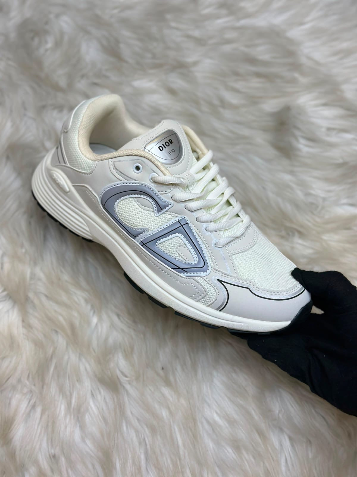 Dior B30 Reflective All White