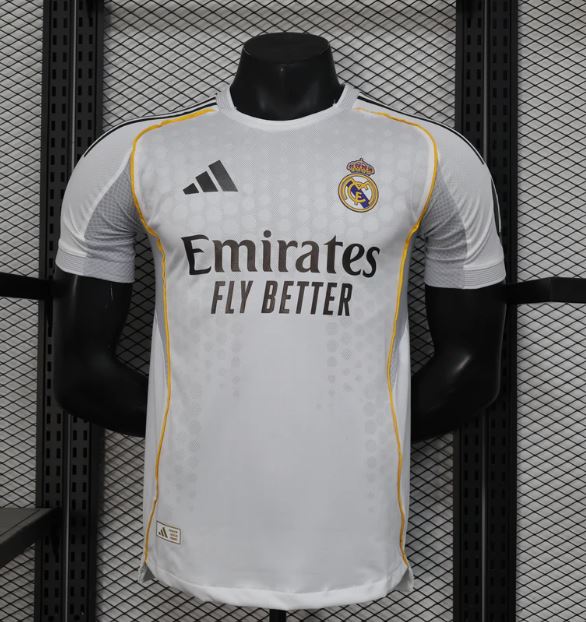 2025/2026 Real Madrid Home Football Shirt