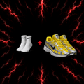 Nike P-6000 Yellow/Grey/White