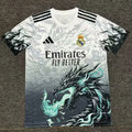 24/25 Real Madrid Gradient Grey Blue Sea Dragon Edition Player Soccer Jersey