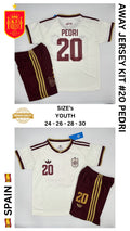 Spain Away Jersey Kit For Kids 2026/2027
