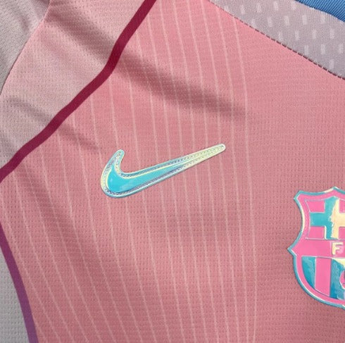 2025/2026 Barcelona Special Edition Pink Football Shirt