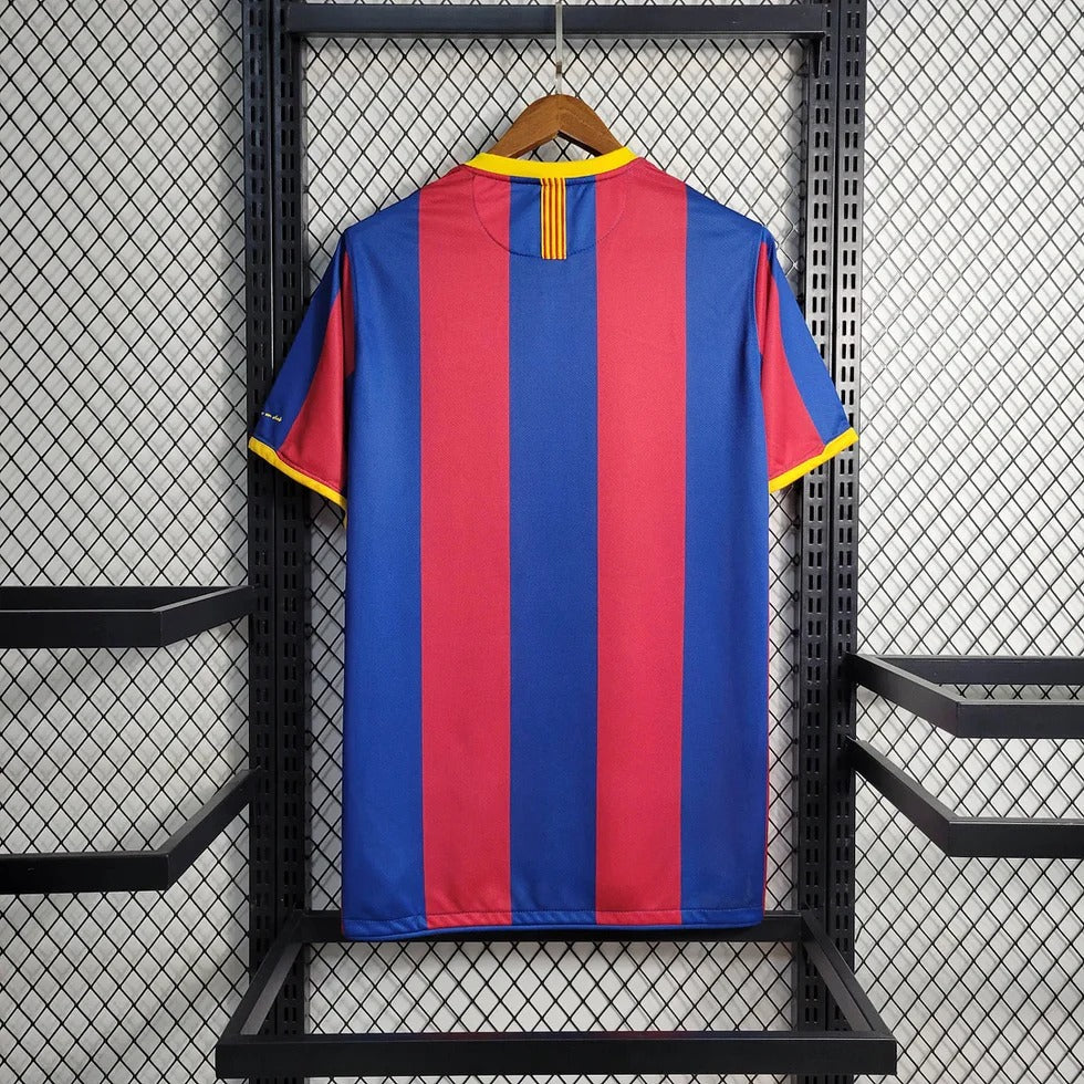 2010/2011 Retro Barcelona Home Football Jersey