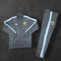 2024/2025 Argentina Half-Pull Tracksuit Grey/Light Blue