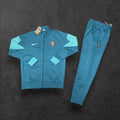 2024/2025 Portugal Half-Pull Tracksuit Aqua/Light Blue