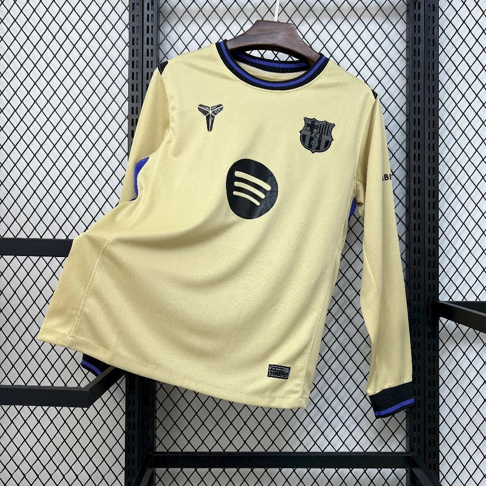 2025/2026 Long Sleeve Barcelona Away Football Shirt 1:1