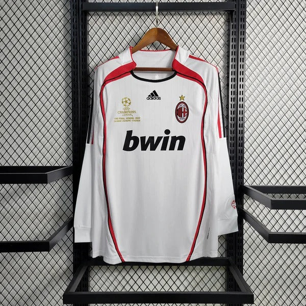 2006/2007 Retro Long Sleeve AC Milan Away Football Shirt 1:1