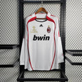 2006/2007 Retro Long Sleeve AC Milan Away Football Shirt 1:1