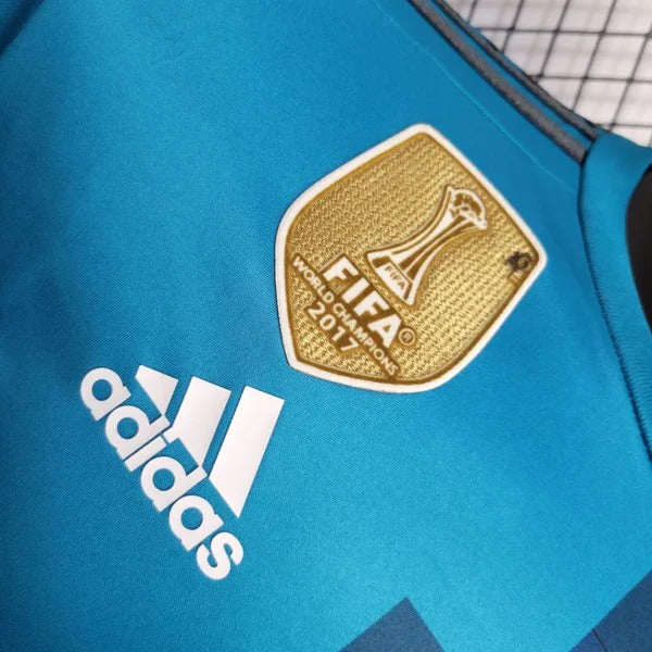 2017/2018 Long Sleeve Retro Real Madrid Third Away Football Shirt 1:1