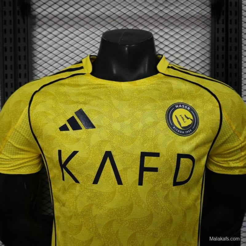 Player Version 25/26 Al-Nasser Home Jersey