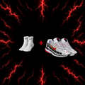 Nike P-6000 Silver/Red